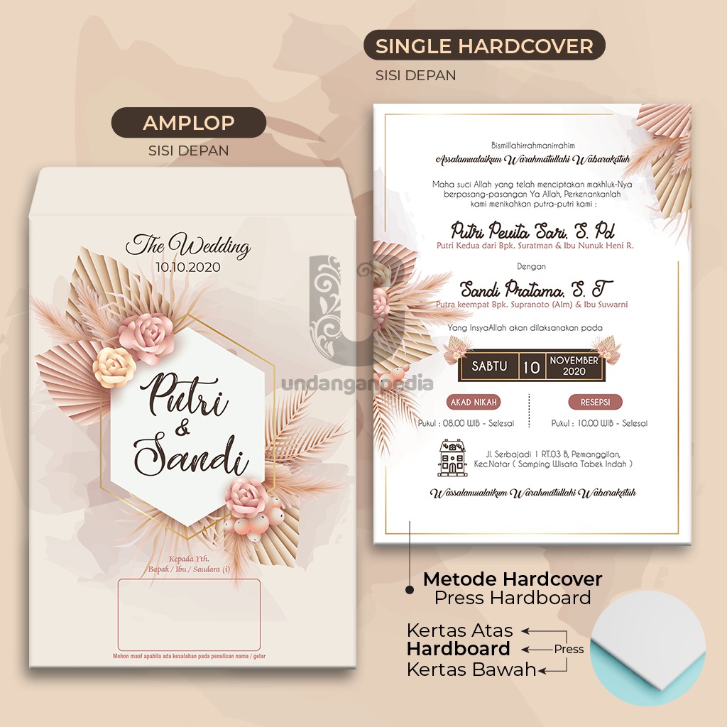 Harga Bingkai Undangan Pernikahan Terbaik Agustus 2021 Shopee Indonesia