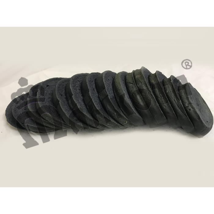 

Roti tawar Bumbung / Bandung Bulat Hitam (bamboo charcoal)