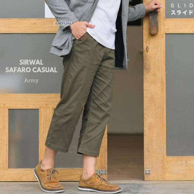 SIRWAL SAFARO CASUAL ANTUM ELEGAN. CELANA PRIA CASUAL NYAMAN Termurah