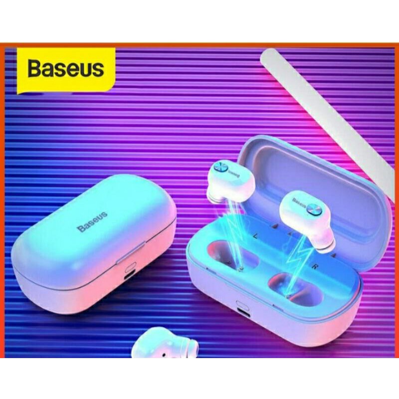 SALE Baseus W01 tws earphone Bluetooth 5.0