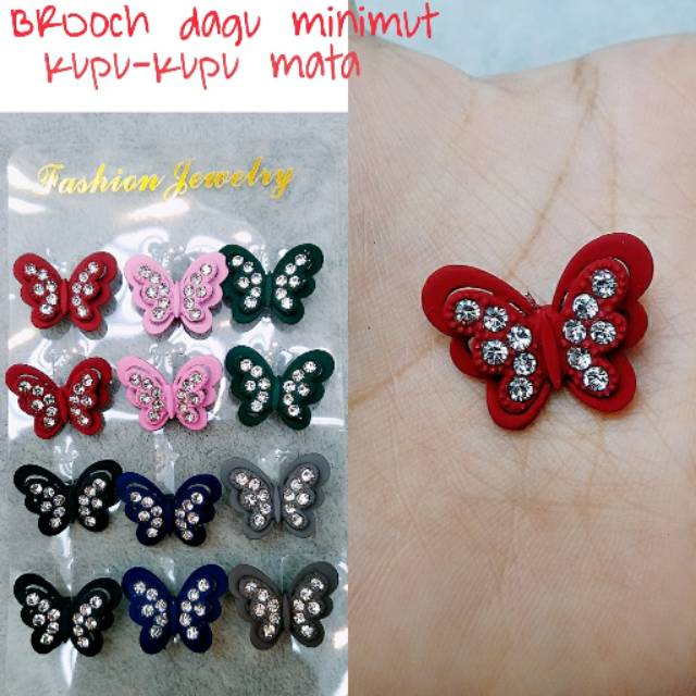 ISI 12 PCS BROS MINIIMUT KUPU&quot; MATA