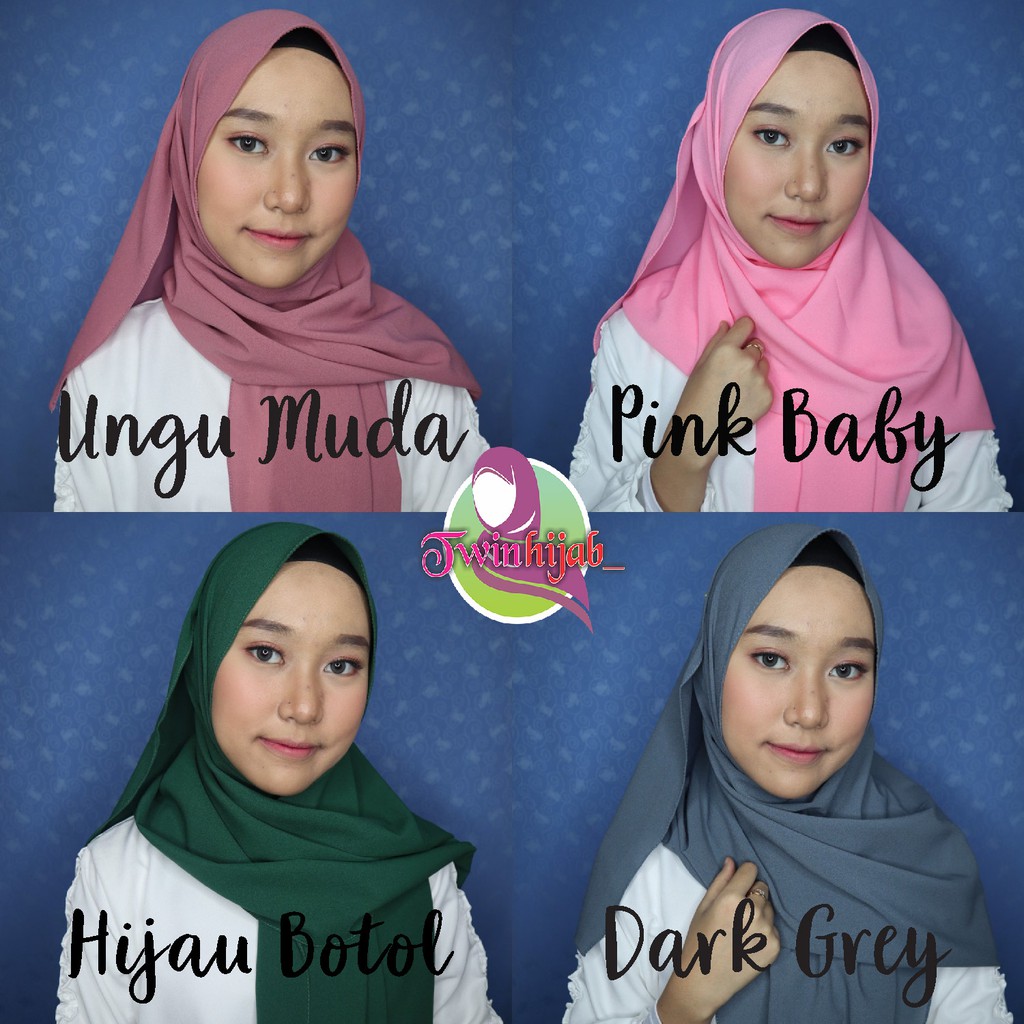 BIG SALE!! Pashmina Sabyan Diamond Italiano Premium 175x75 Grosir Hijab Cantik Kece Murah Diskon-3