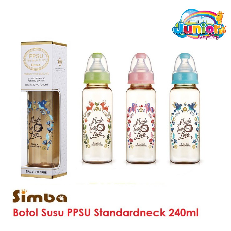 Simba PPSU Dorothy Wonderland Standard Neck Feeding Bottle 240ml