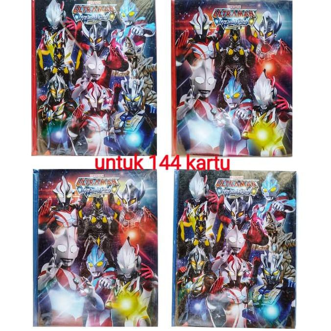 

57569✆ Album Kartu Ultraman Trading Jumbo Besar 144 Slot