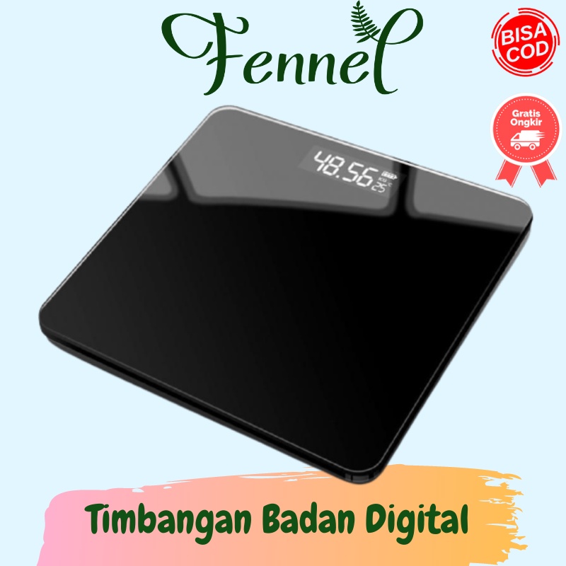 Timbangan Badan Digital Temperature Rechargeable - SC-12U