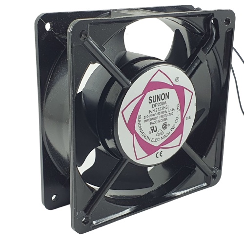 Kipas Pendingin Sunon 12cm Cooling Fan AC 12 x 12 x 3.8 cm DP200A