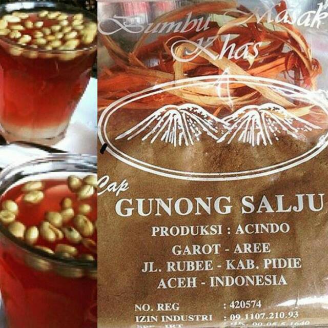 

Bumbu Instan minuman bandrek 500 gr ( untuk 100 liter air)