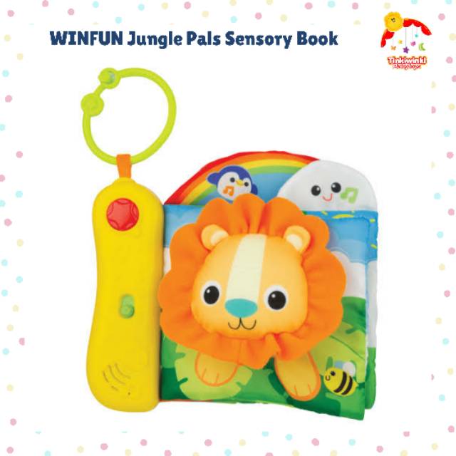 Winfun Jungle Pals Sensory Book