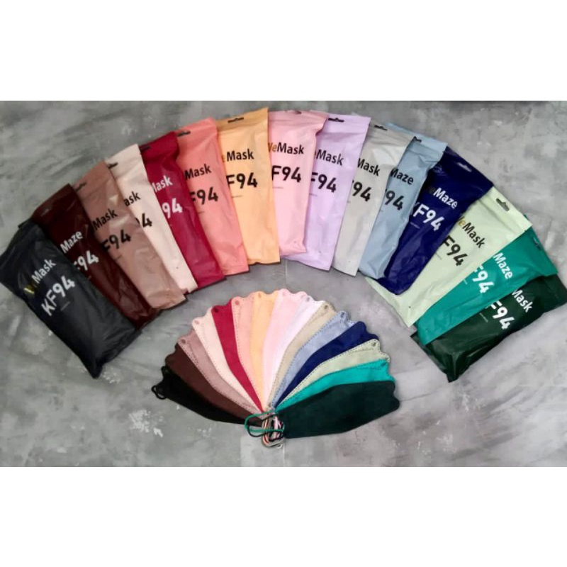 1 Pack Masker KF94 Wemask / Masker 3D Korea We Mask
