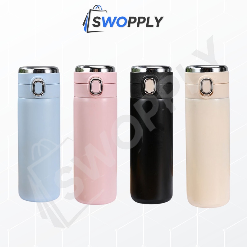 Swopply BTL003 Botol Tumblr Botol Termos Stainless Steel Dengan Tampilan Suhu