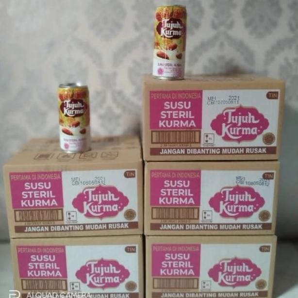 

[COD] susu steril tujuh kurma 200 ml isi 24pcs [COD]