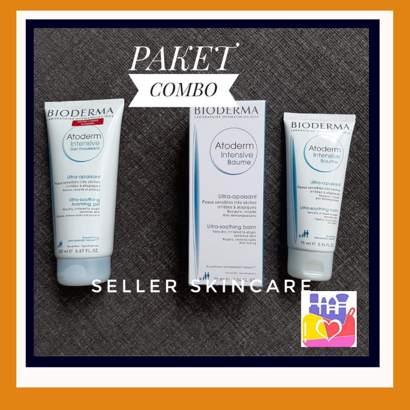 BIODERMA ATODERM PAKET COMBO