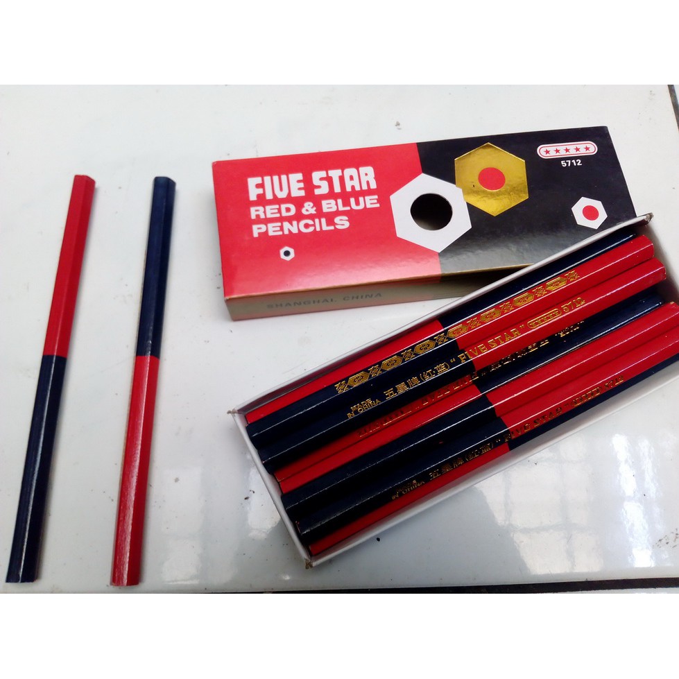 

Pensil jahit MERAH dan BIRU bisa untuk pola baju / kerajinan tangan