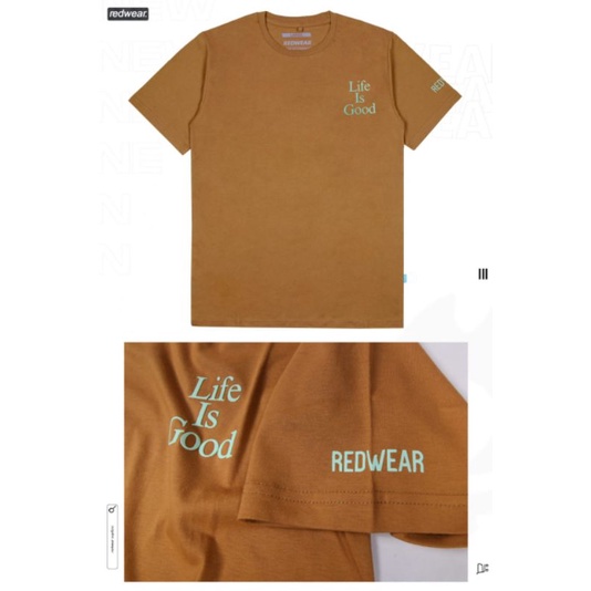 KAOS REDWEAR LIFE IS GOOD