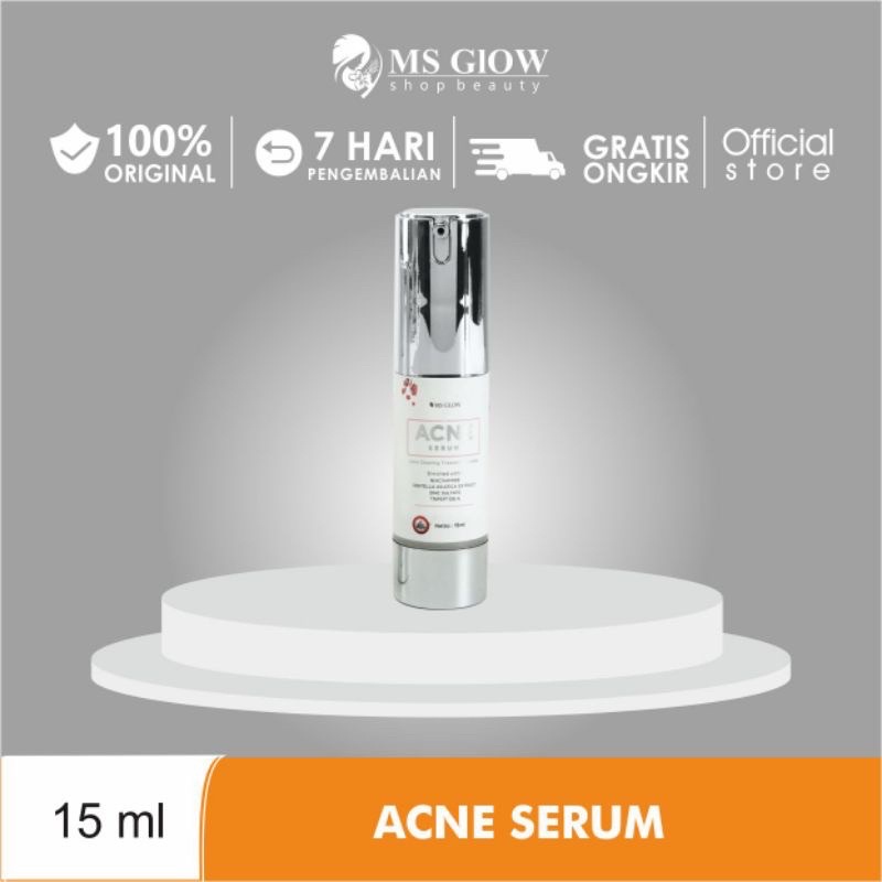 MS Glow Acne Serum 15 ml Original Serum Acne MS Glow Original