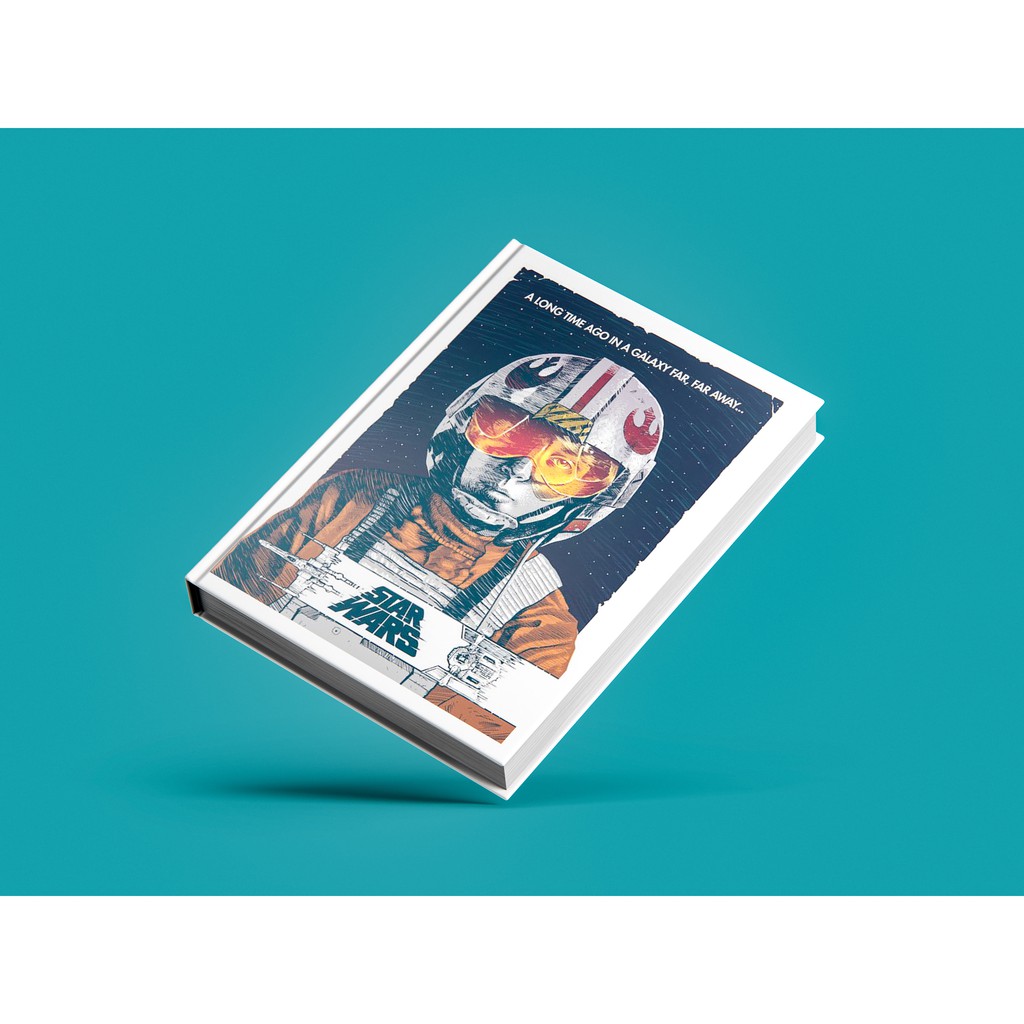 

NOTEBOOK / BUKU CATATAN STAR WARS EDITION A5 HARDCOVER , NOTEBOOK CUSTOM