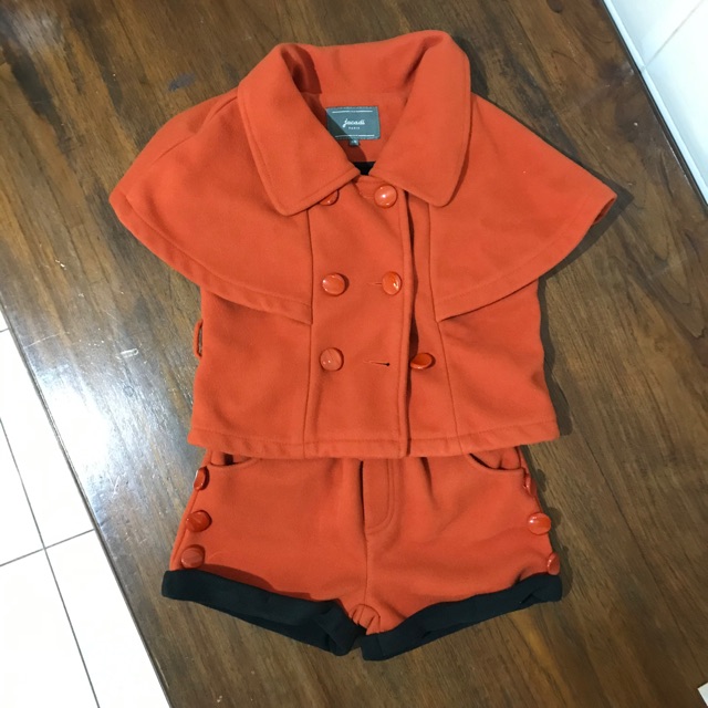 Jacadi coat anak 3-5y