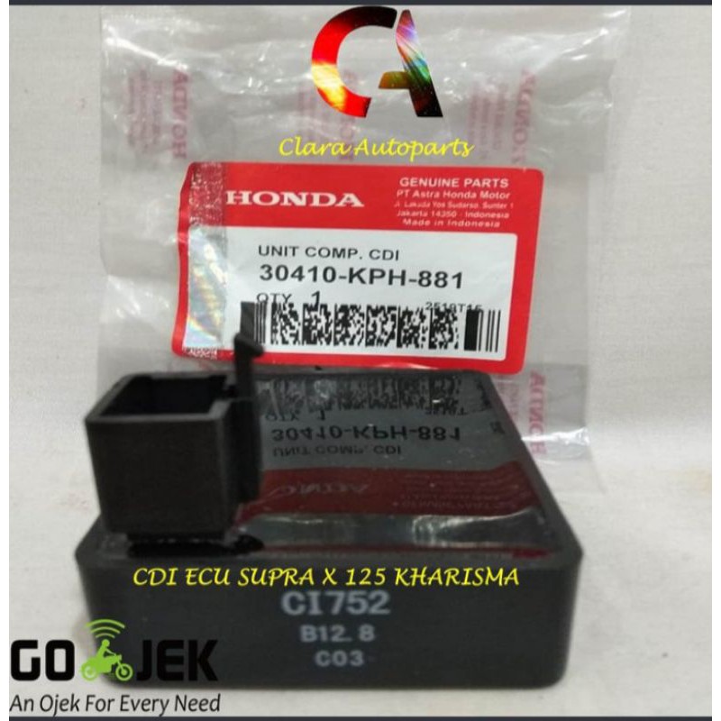 CDI SUPRA X 125 CDI ECU KHARISMA CDI SUPRAX ECU SUPRA125 CDI ECU KPH