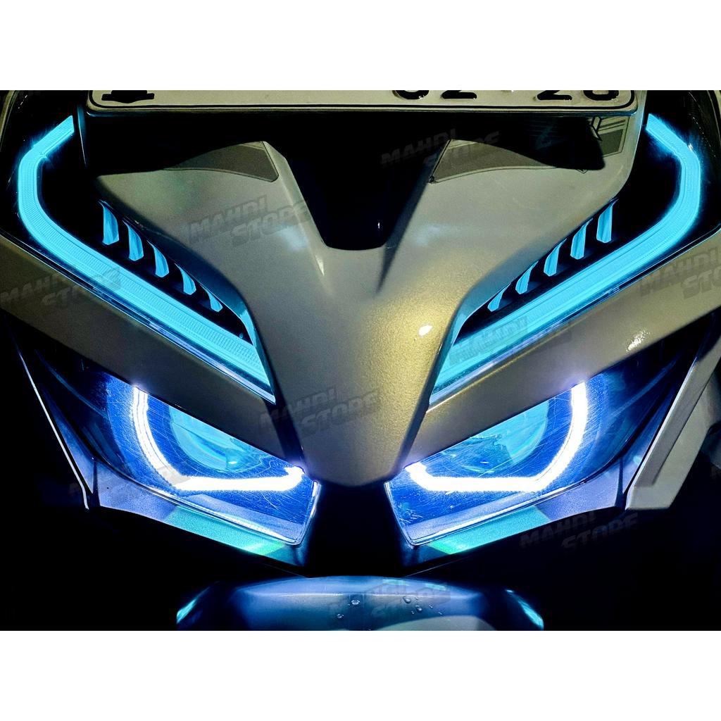 Custom Headlamp Reflektor Lampu Vario 125 150 OLD NEW LED PROJIE BILED WST 2.5inch AES NOT SNIPER DAKAR PAJERO FULLSET PNP