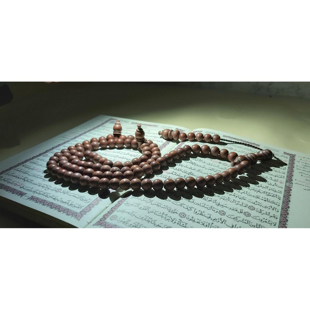 tasbih kayu nagasari / tasbih kayu bertuah nagasari cirebon 8 mm Tasbih kayu NAGASARI ASLI