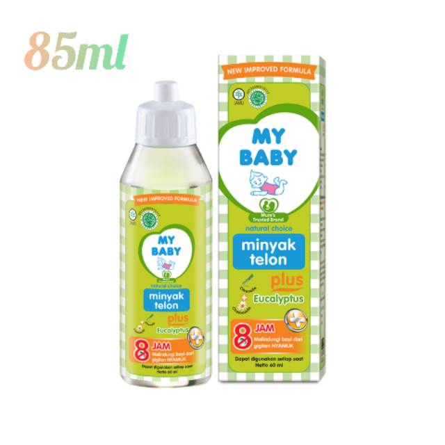 90ml My Baby Minyak Telon Plus Eucalyptus