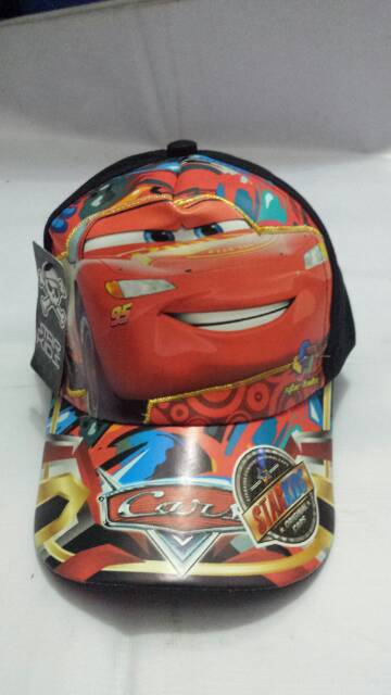 ☆ Topi anak baseball karakter kartun CARS