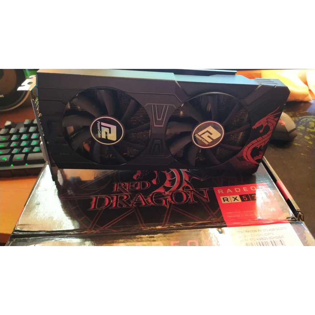Vga PowerColor Rx 570 4gb