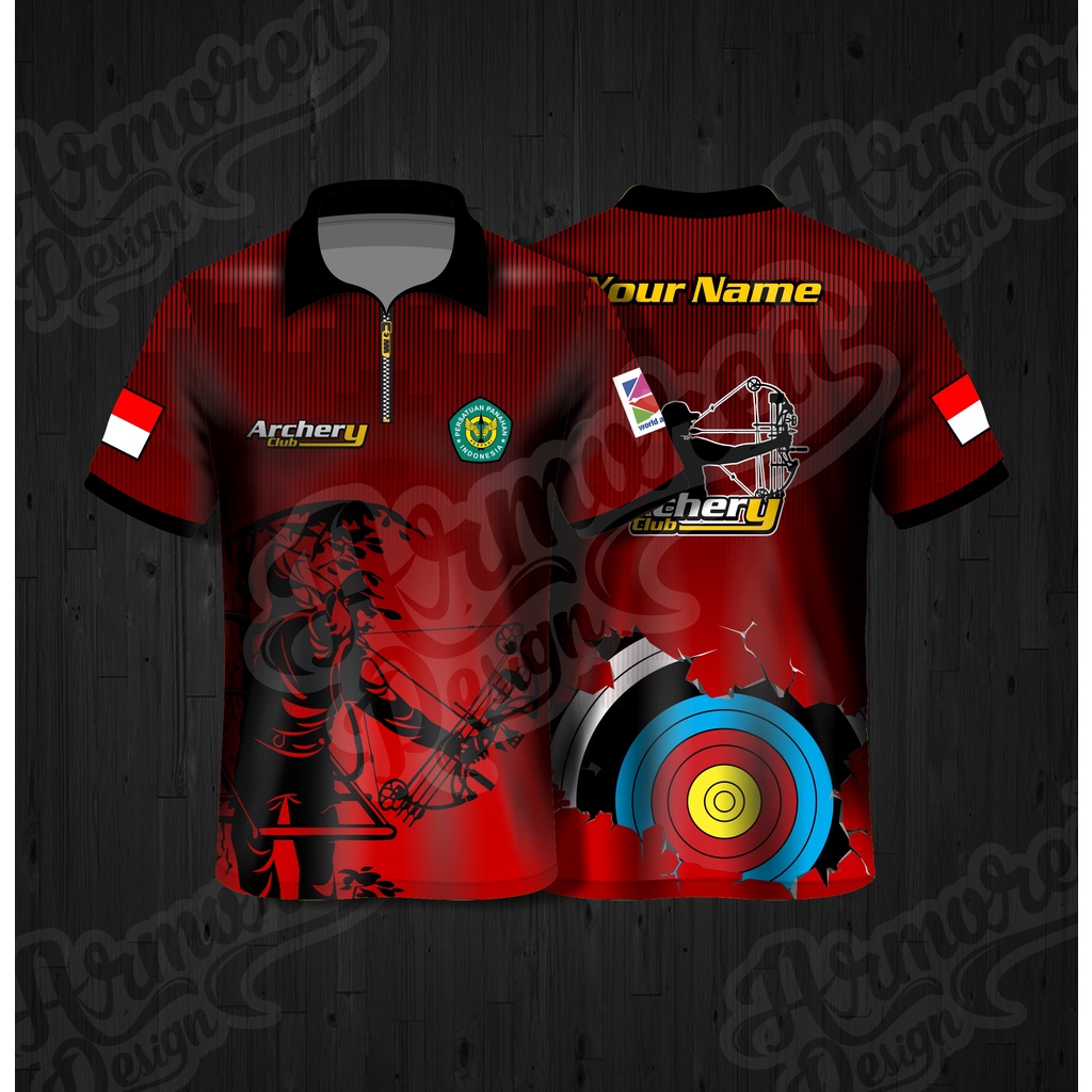 KAOS JERSEY PANAHAN / BAJU JERSEY ARCHERY / KAOS JERSEY ARCHERY DESIGN SUKA SUKA