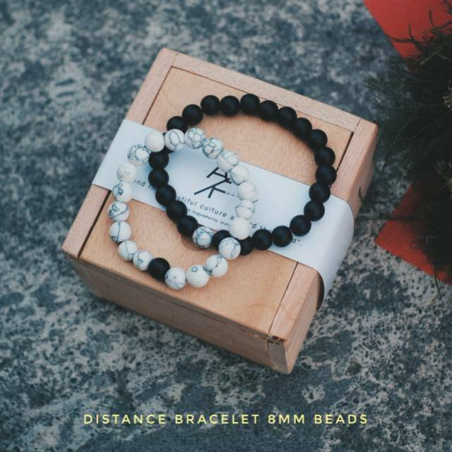 DISTANCE BRACELET by afaik.nw // gelang couple gelang pasangan RA-4
