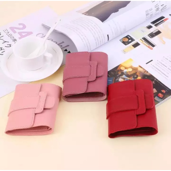 Dompet Lipat Kecil Wanita Import Model Korea