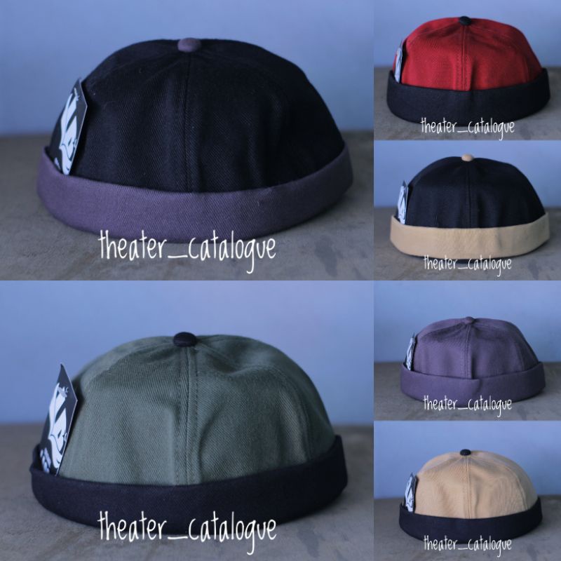Miki Hat Polos Premium | Topi Polos Miki Hat | Topi Peci Polos Gaul Dewasa Kualitas Distro