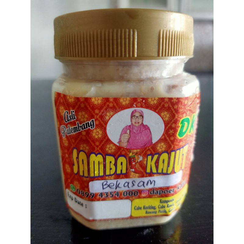 

sambal bekasam kajut