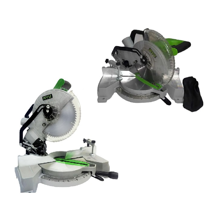 RYU Mesin Potong Alumunium Mitre Saw 10 Inch RMS 255 Potong Almunium 10&quot; 10 inch Mitter Saw Mittersaw MURAH ORIGINAL BERGARANSI