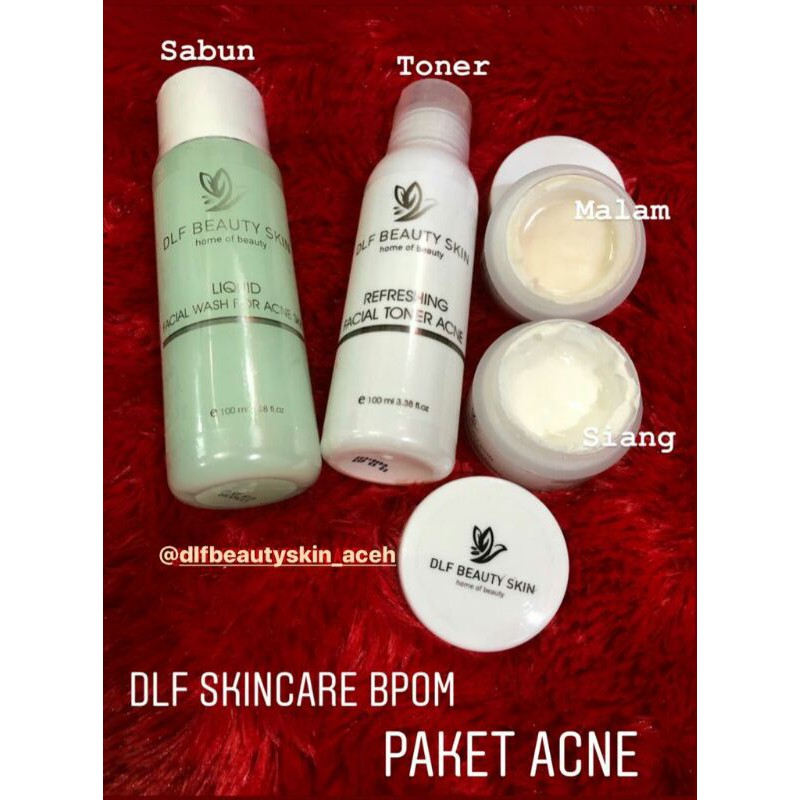 DLF skincare paket Acne