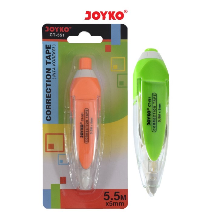 

Produk Correction Tape Joyko Ct-551 Gilaa!!!