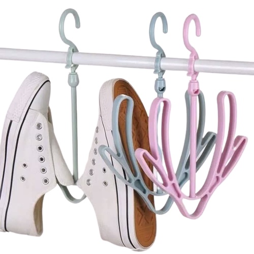 Gantungan Jemuran Sepatu Sandal Hanger Shoes Kaos Kaki Tas Multifungsi