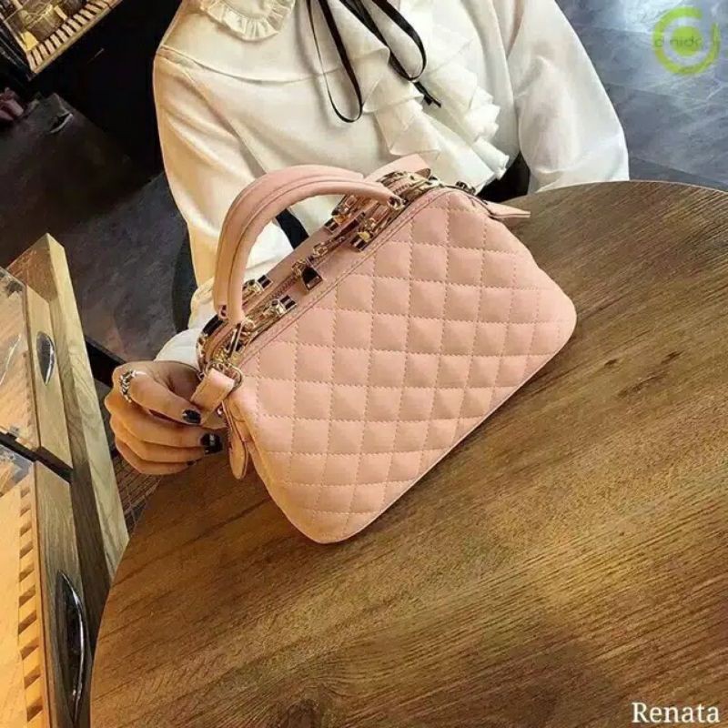 New Tas Wanita Hand Bag 2020 TAYON DINDAN- RENATHA / tas selempang kekinian populer termurah 2020