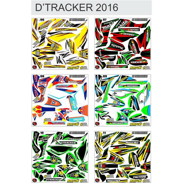 STRIPING MOTOR D'TRACKER