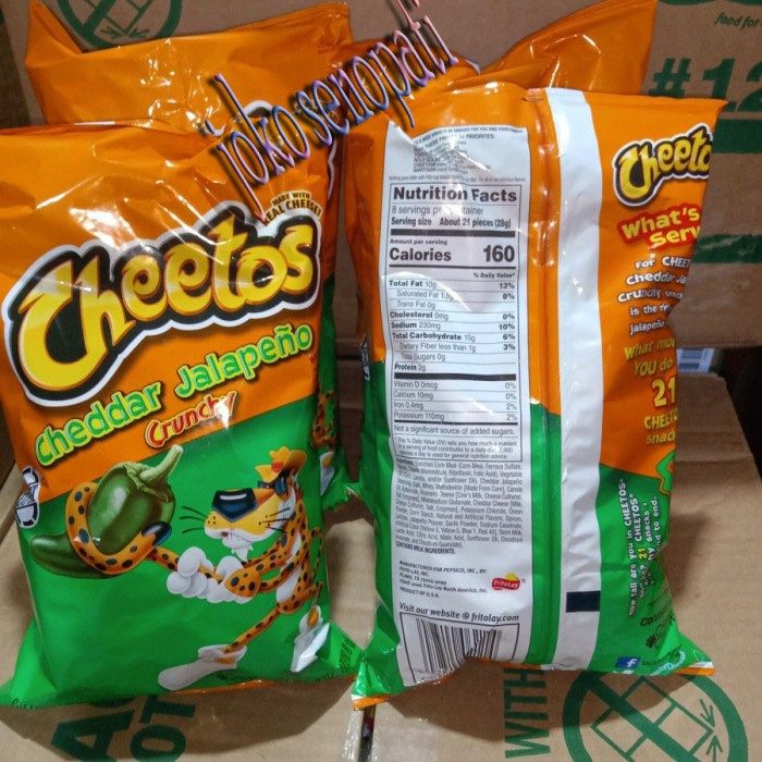 

⭐ COD ⭐ cheetos cheddar jalapeno crunchy