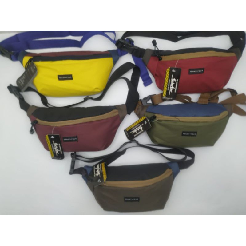 Tas waist bag Fourty four combi