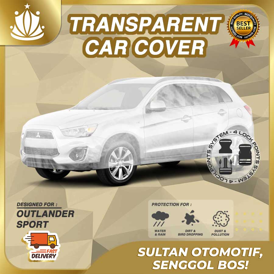 Body Cover Mobil Plastik TEBAL Outlander Sport WATERPROOF