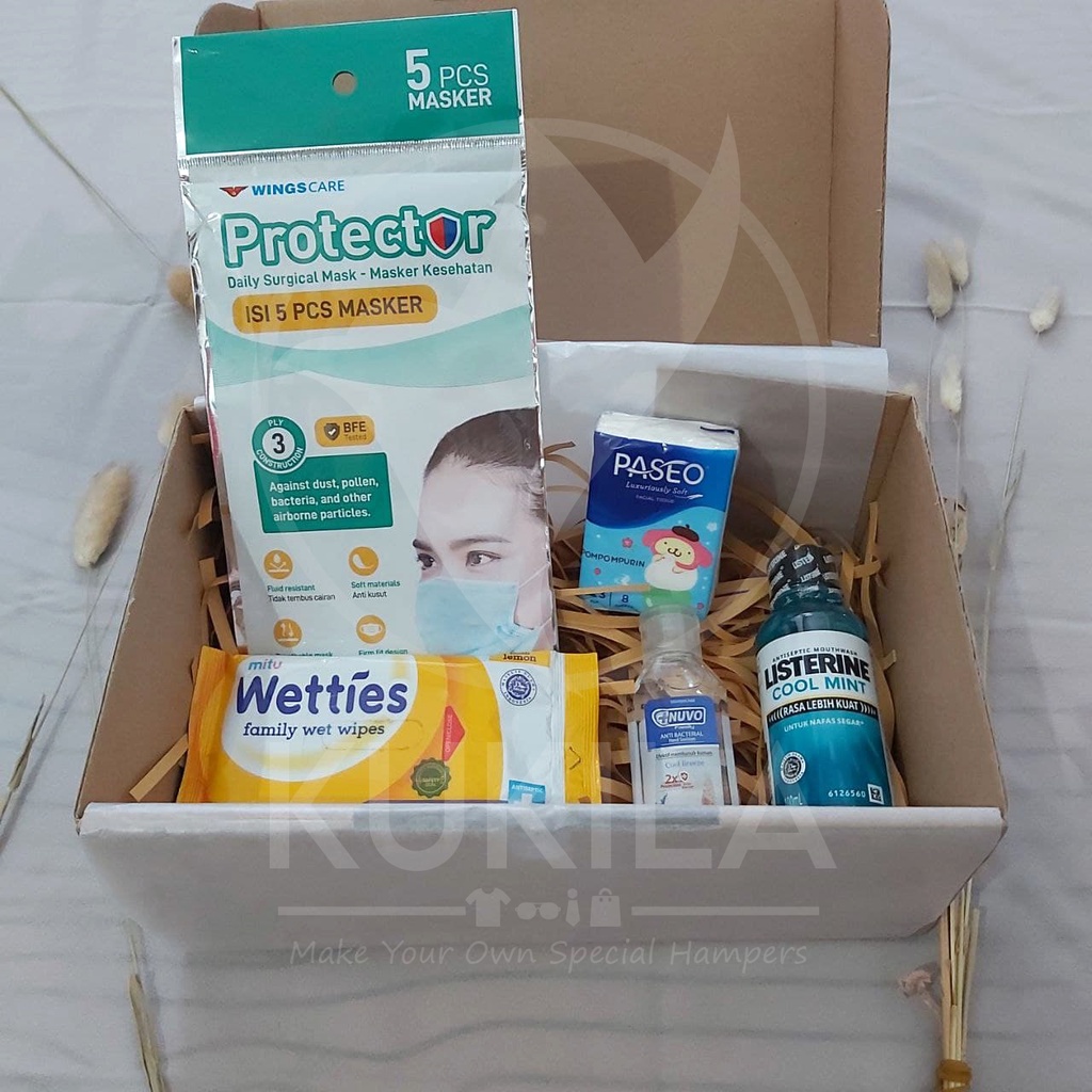 

HAMPERS ISOMAN NEW NORMAL KIT GIFT BOX NEW NORMAL ISOMAN PAKET C5