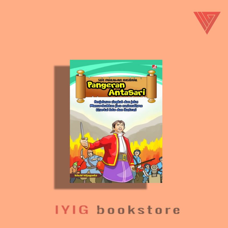 Jual Buku Seri Pahlawan Nasional Pangeran Antasari Wiwid Wijayanto Diva Press Shopee