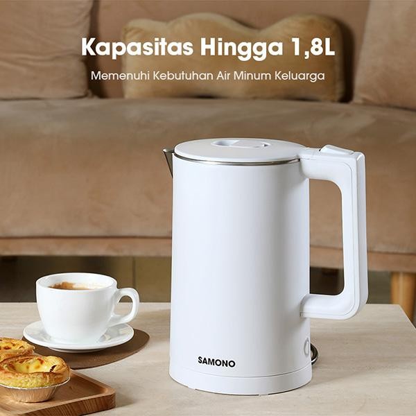 SAMONO TEKO Listrik pemanas air Electric Kettle ketel besar otomatis