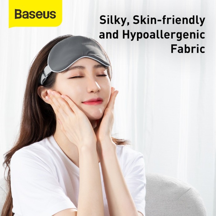 BASEUS THERMAL EYE COVER PENUTUP MATA TIDUR + MASSAGE MASKER MATA