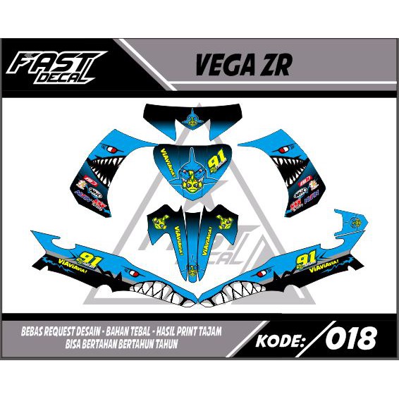 Decal vega zr 018