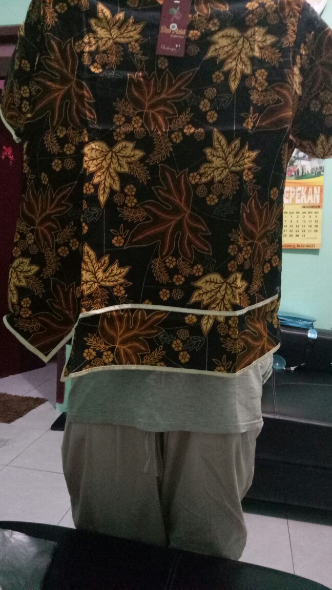 Atasan Batik Wanita Dolby Dolbi Dobby Doby Tenun Sutra Tulis Halus Katun Atbm Baron ,sarombit