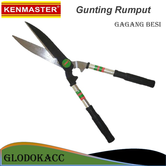 Gunting Rumput 2 Tangan / Kenmaster Gunting Pagar Gagang Besi Alat pemotong Rumput