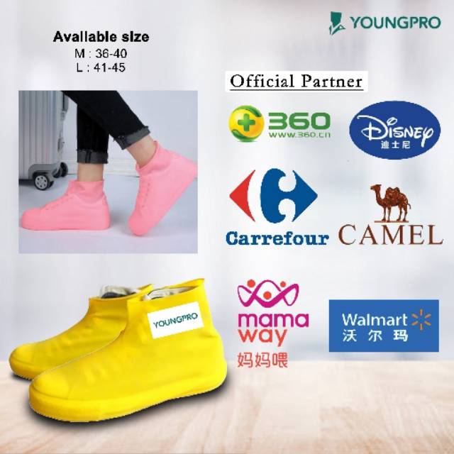 YOUNGPRO YPS01 SEPATU  KARET  ANTI AIR JAS HUJAN WATERPROOF 