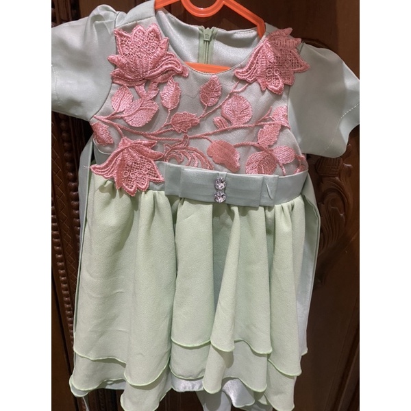 dress pesta bayi preloved